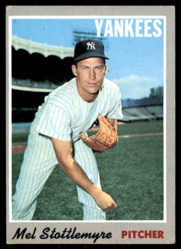 1970 Topps Baseball  #100  Mel Stottlemyre  NY Yankees