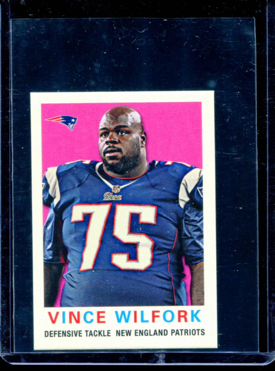 2013 Topps Football 1959 Mini #65 Vince Wilfork