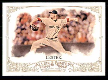 2012 Topps Allen & Ginter's Short Print #327  Jon Lester