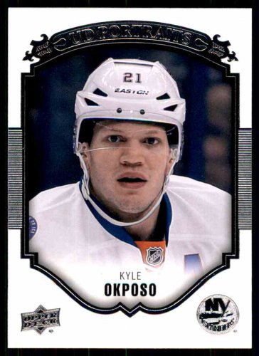 2015-16 Upper Deck Hockey Series 1 UD Portraits  #P-26  Kyle Okposo
