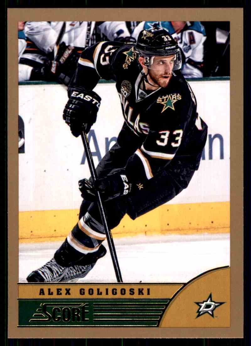2013-14 Score Hockey  GOLD BORDER  #151  Alex Goligoski