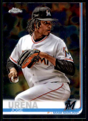 2019 Topps Chrome Baseball #199  Jose Urena