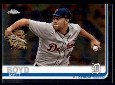 2019 Topps Chrome Baseball #83  Matt Boyd