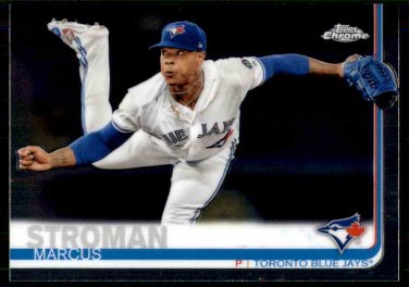 2019 Topps Chrome Baseball #128  Marcus Stroman