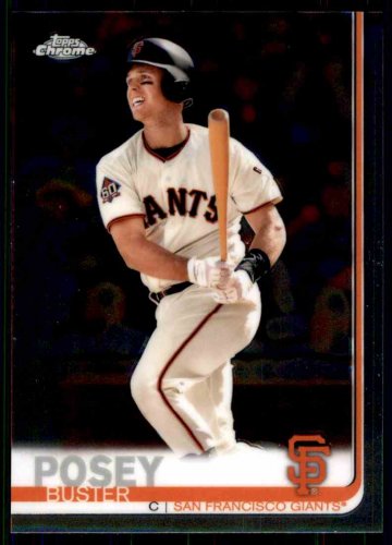 2019 Topps Chrome Baseball #82  Buster Posey