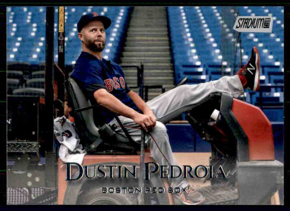 2019 Topps Baseball Stadium Club #63 Dustin Pedroia