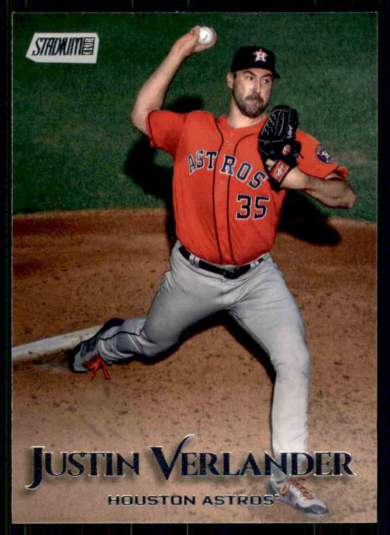 2019 Topps Baseball Stadium Club #67 Justin Verlander