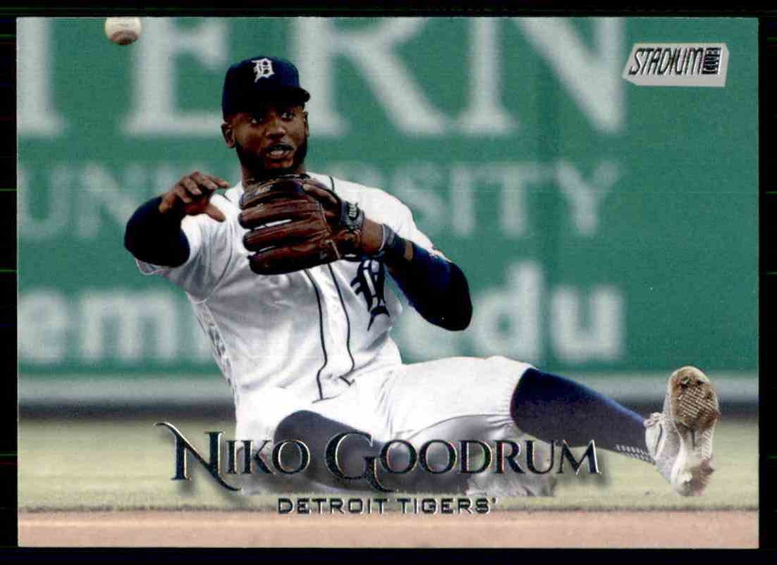 2019 Topps Baseball Stadium Club #190 Niko Goodrum