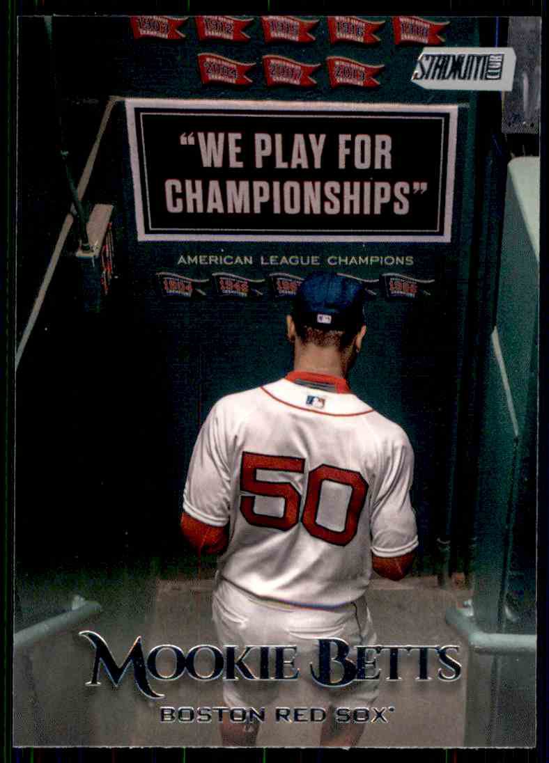 2019 Topps Baseball Stadium Club #1 Mookie Betts