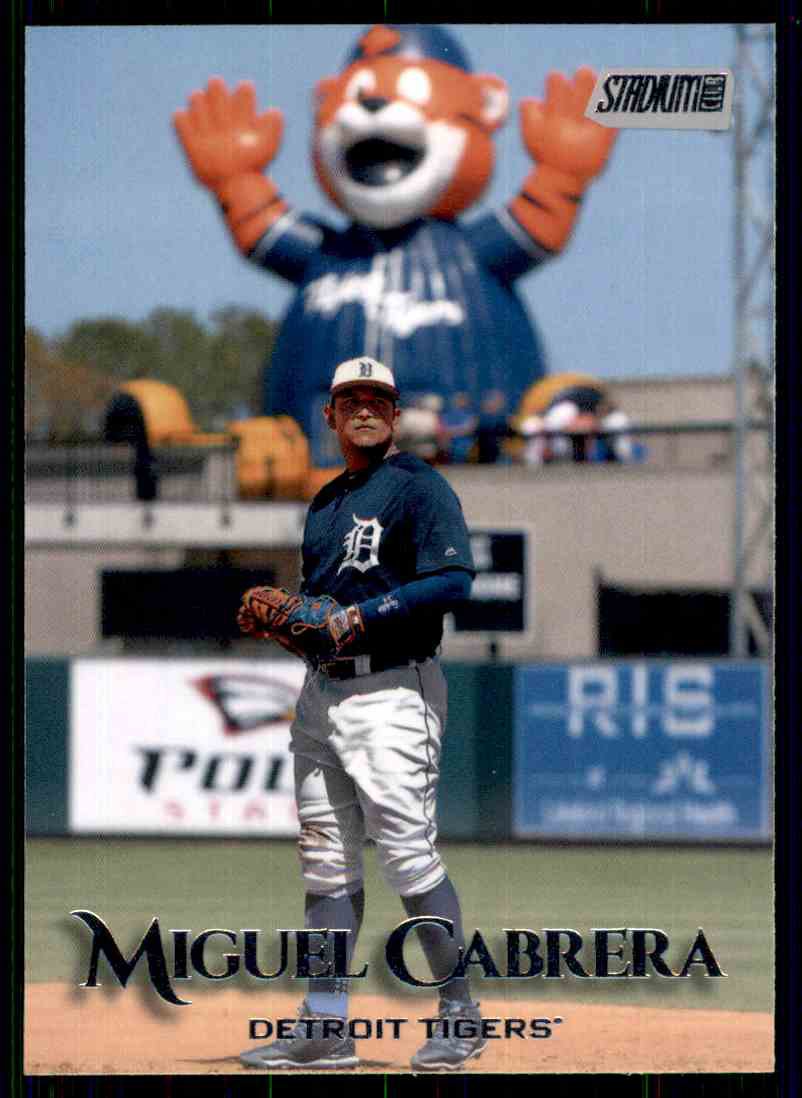 2019 Topps Baseball Stadium Club #138 Miguel Cabrera