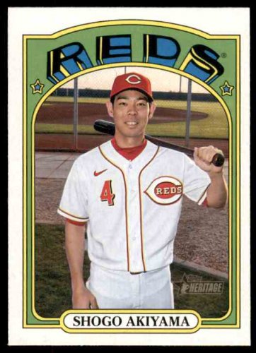 2021 Topps Heritage High Number SP  #418  Shogo Akiyama