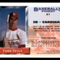 1993 Topps Baseball Finest #21  Todd Zeile  St. Louis Cardinals