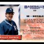 1993 Topps Baseball Finest #59  Wally Joyner  Kansas City Royals
