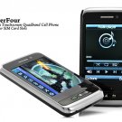 2.8 Inch Touchscreen Quadband 4-SIM Cell Phone - TV #Product Code: DCVCVFD-M2210