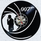 James Bond 007 Wall Clock Collection Logo Gift Silhouette Decor Party Birthday
