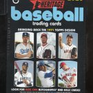 2020 Topps Heritage Baseball Blaster Box