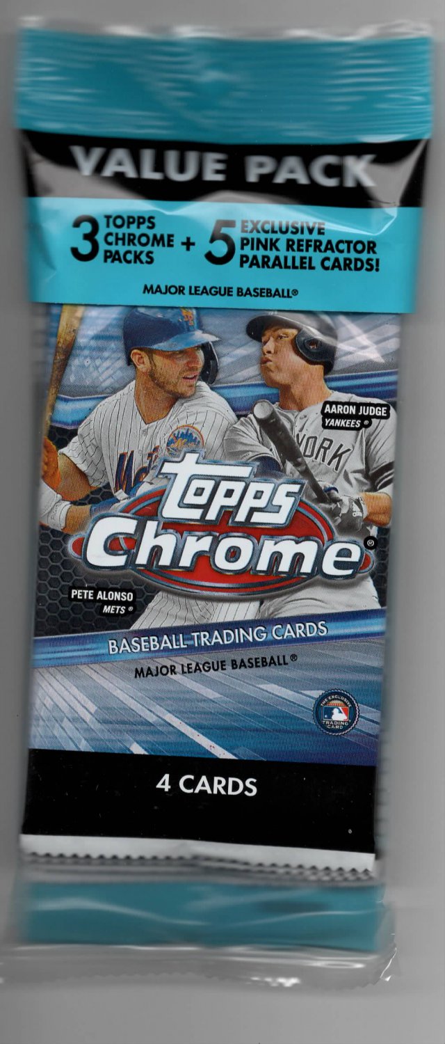 2020 Topps Chrome Baseball Value Pack
