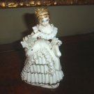 A-21        VINTAGE JAPAN BONE CHINA Victorian Lady FIGURINE