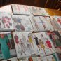 C-1 Lot Vintage Mixed Sewing Patterns Dress Blouse Pants Skirt A-B-C-E -GG