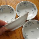 BN-74    JOHANN HAVILAND BLUE GARLAND BAVARIA GERMANY SET 4 BERRY BOWLS Floral