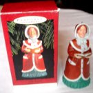 D-20     1993 Hallmark Porcelain Bell LADY DAPHNE Dickens Caroler Ornament 4th.