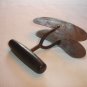 C95 PRIMITIVE DOUBLE BLADE PASTRY CUTTER -FOOD CHOPPER - BLACK WOOD HANDLE