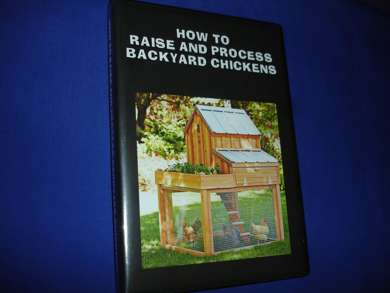 V8    HOW TO RAISE AND PROCESS BACKYARD CHICKENS DVD GUIDE -CANNING-BUTCHERING
