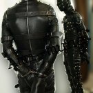 FULL BODY 100% COWHIDE LEATHER Bondage STRAIT SUIT BDSM Play