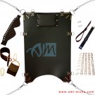 Top Quality Black Leather Bondage Adult Sex Sling Swing Complete Set