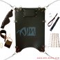 Top Quality Black Leather Bondage Adult Sex Sling Swing Complete Set