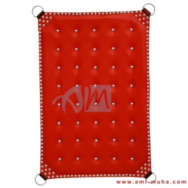 BDSM Red Leather Adult Bondage Sex Sling Swing