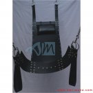 Heavy Duty Black Leather BDSM Adult Sex Sling Swing