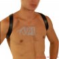 BDSM Real Leather Bondage Contender Harness