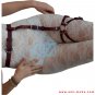 Women's Bondage Leather Sol Harness