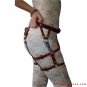 Women's Bondage Leather Leg harness