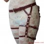 Women's Bondage Leather garter harness