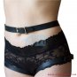 Bondage Leather Ladies Leg Harness
