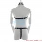 Ladies Heavy Duty Black Leather Full Body harness