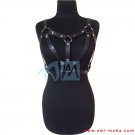 Ladies Genuine Leather Body Chest harness