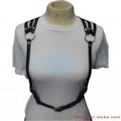 BDSM Leather Body Harness Bondage black leather harnesses
