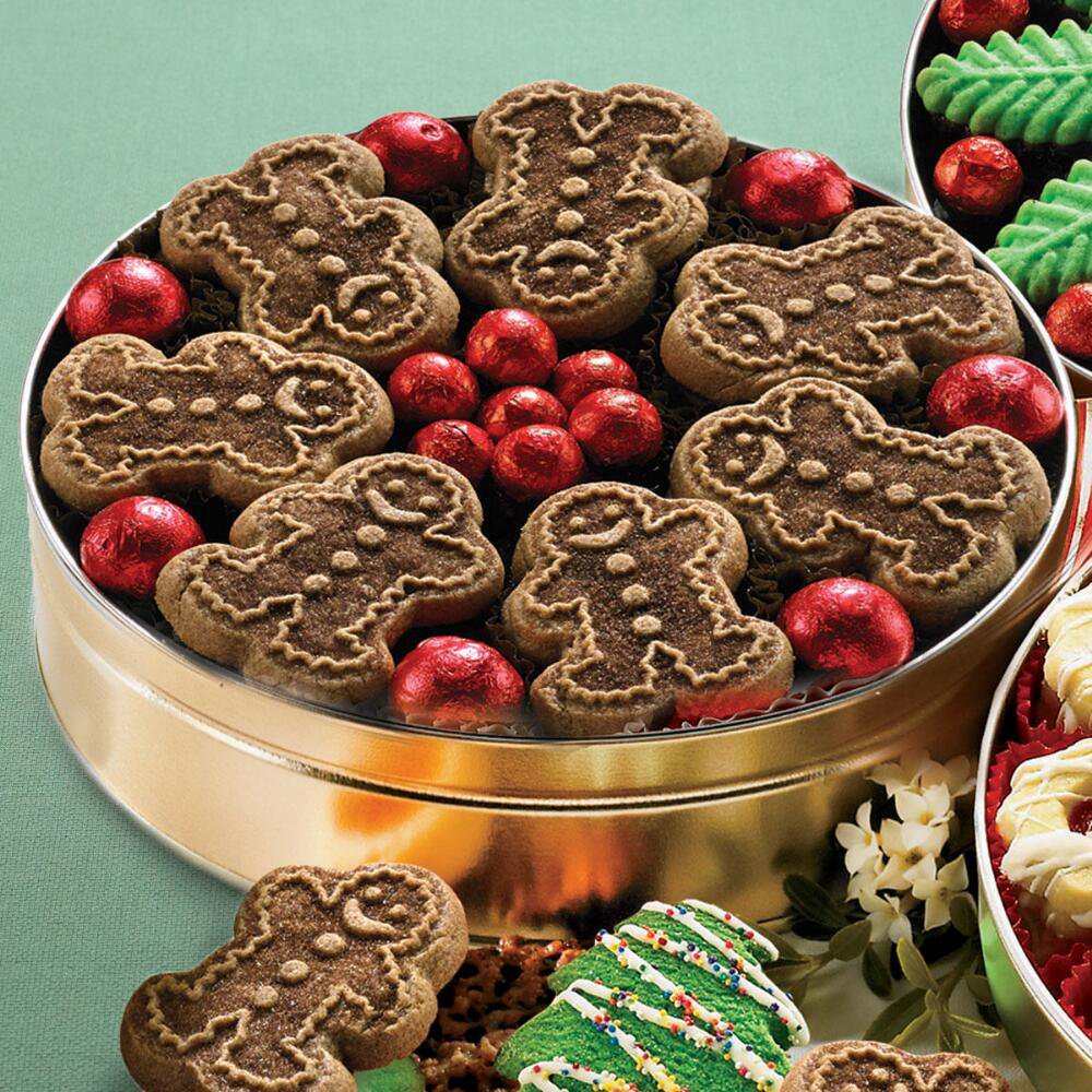 Christmas Bakery Gifts - Gingerbread Man Cookies - 1 lb. 3 oz.
