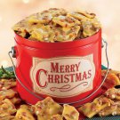 Christmas Candy Gifts - Bucket of Peanut Brittle - 1 lb. 14 oz.