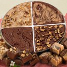 Christmas Fudge & Chocolate Gifts - Creamy Country Fudge Wheel - 1 lb. 5 oz.