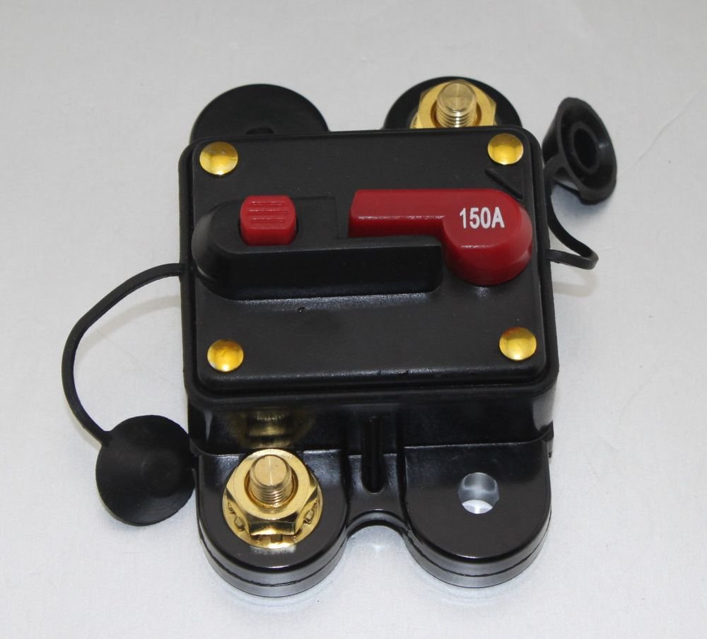 APS 150A Car Audio Inline Circuit Breaker Fuse for 12V Protection SKCB01150A