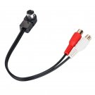 AUX Cable For JVC Sony Headunit Jlink To Aux Input RCA Adapter KS-U57