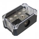 Power Ground Distribution Block 1x0Ga In 4x4ga Out Amp Installation SKPD-36N