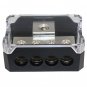 Power Ground Distribution Block 1x0Ga In 4x4ga Out Amp Installation SKPD-36N