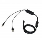 USB 3.5MM AUX Cable Adapter For BMW X1 X3 For iPod iPad iPhone 8 Xs Max 11 12
