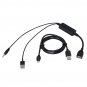 USB 3.5MM AUX Cable Adapter For BMW X1 X3 For iPod iPad iPhone 8 Xs Max 11 12