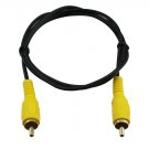 2PCS RCA Male To Male Extension Cable Car Camera Video 1M Long